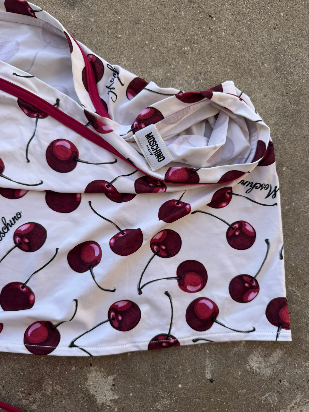 Moschino Bikini Set Cherry Pattern