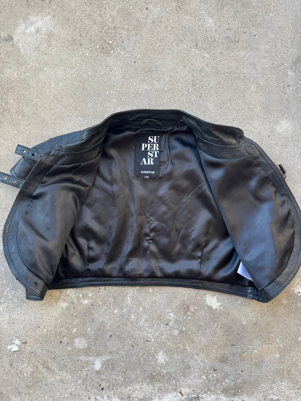 Vintage Mini Cropped Leather Bolero