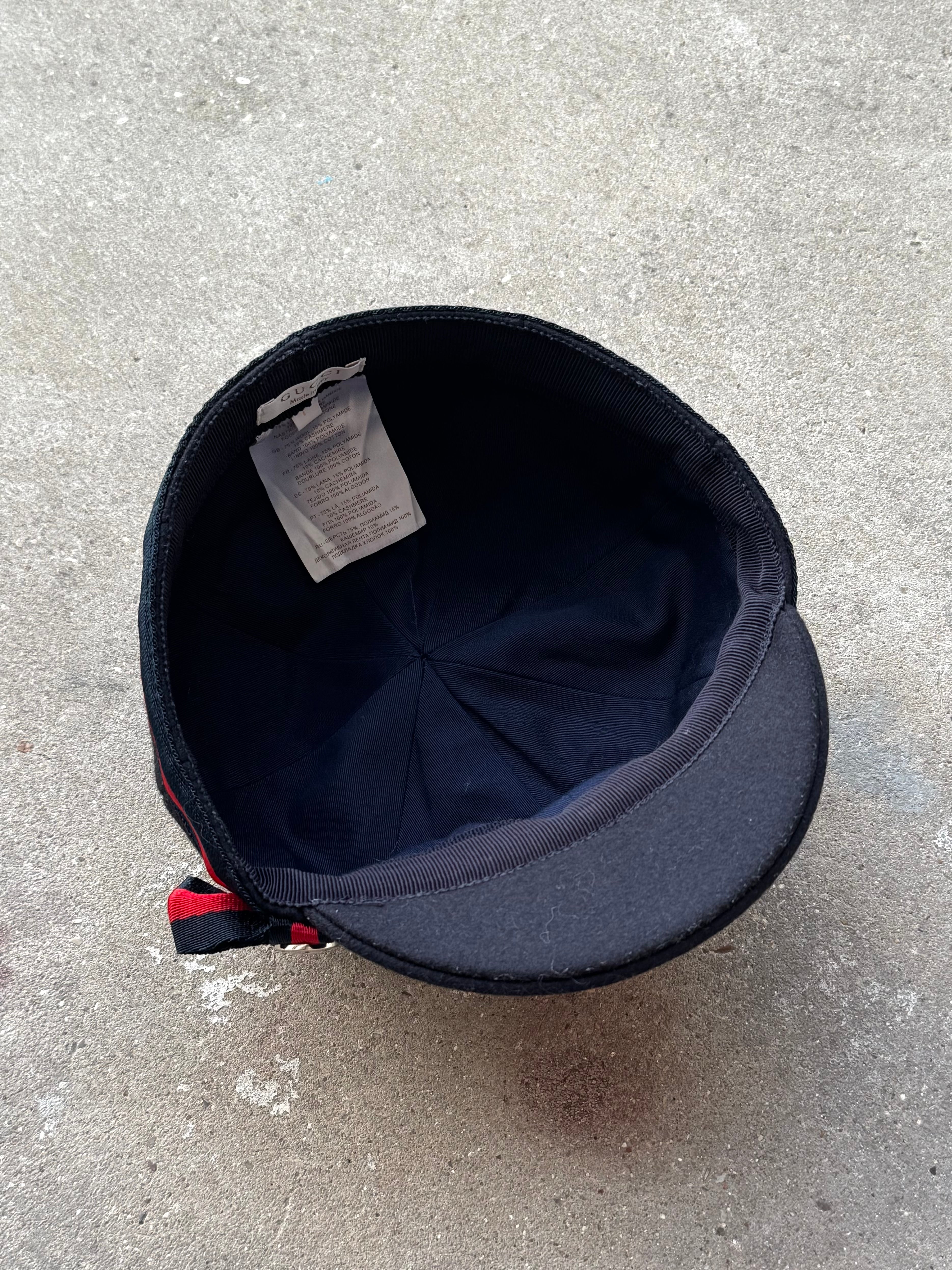 Gucci Wool Cashmere Gavroche Cap