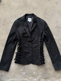 Moschino Blazer with Corset Lacing Drawstring