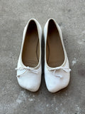 MM6 Maison Margiela Anatomic Leather Ballet Flats