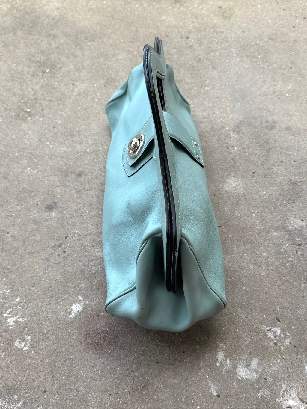 Marc Jacobs Leather Doctor Bag Tiffany Blue