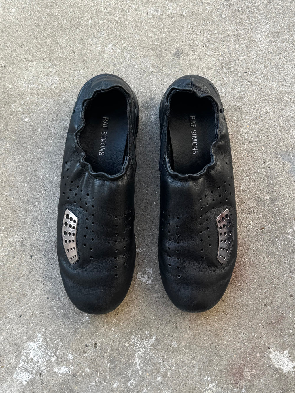 SS2021 Raf Simons Solaris-2 Low Black Ankle Runner