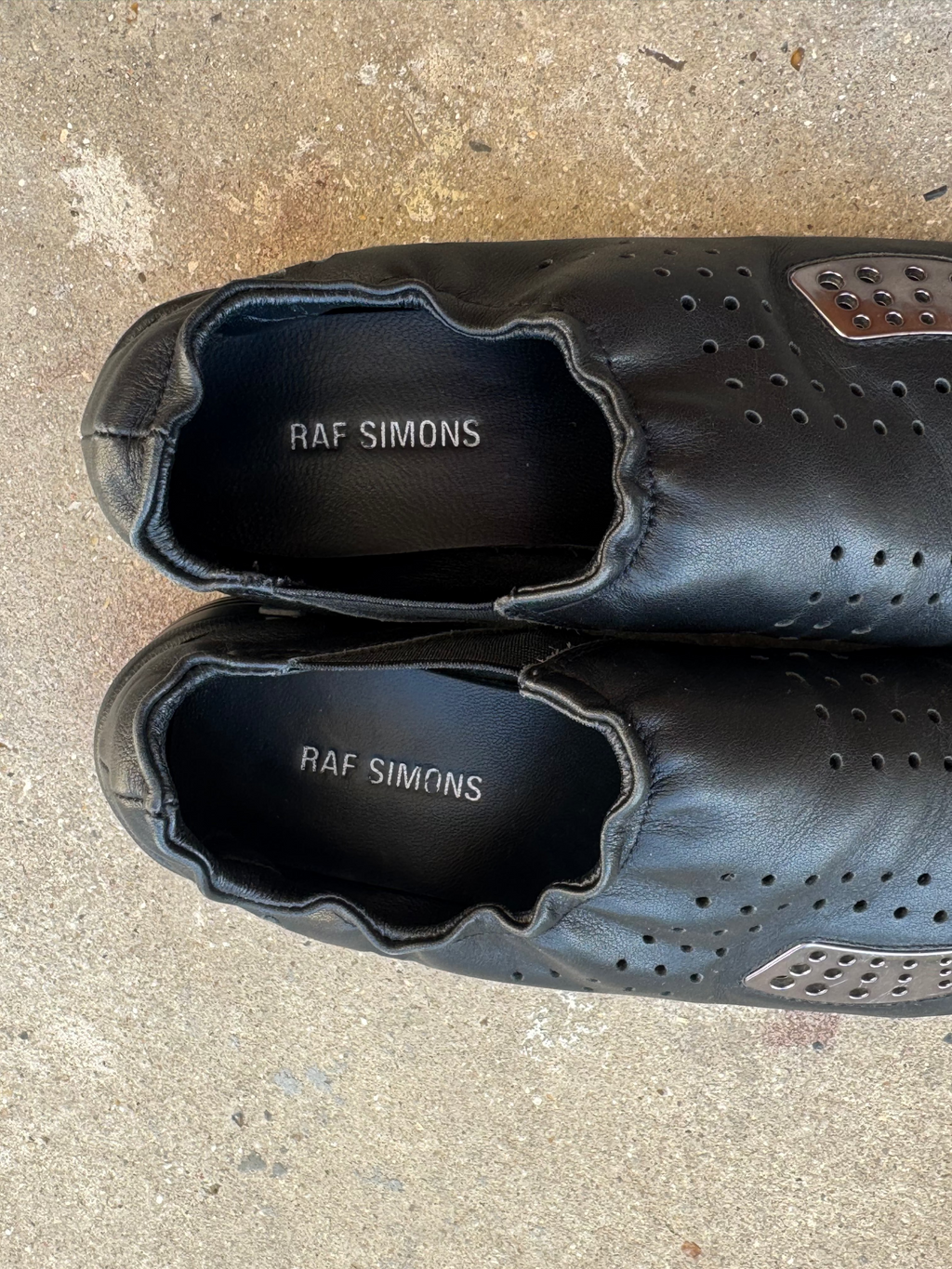 SS2021 Raf Simons Solaris-2 Low Black Ankle Runner