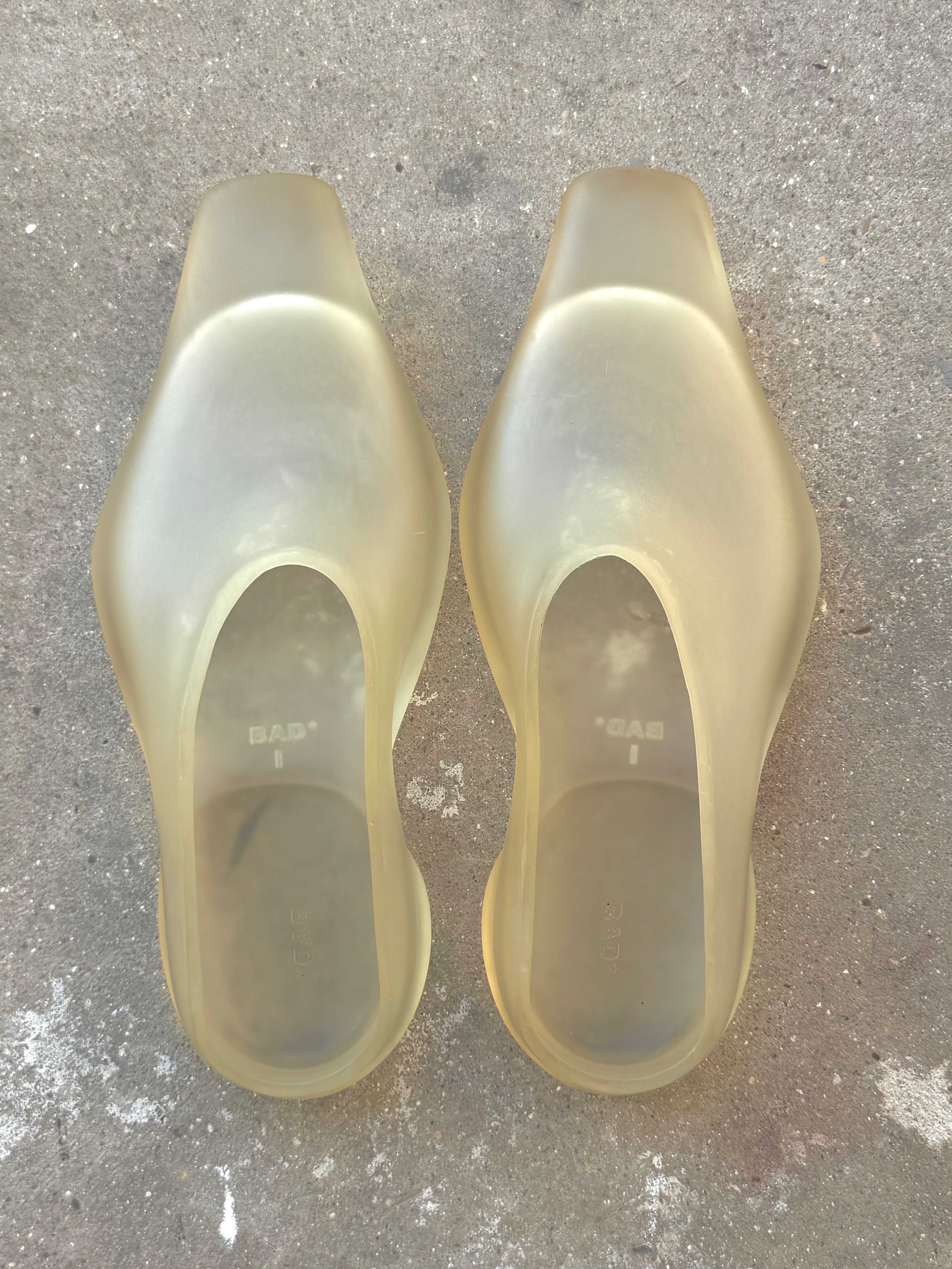 Body Amplification Devices Naked Transparent Mules