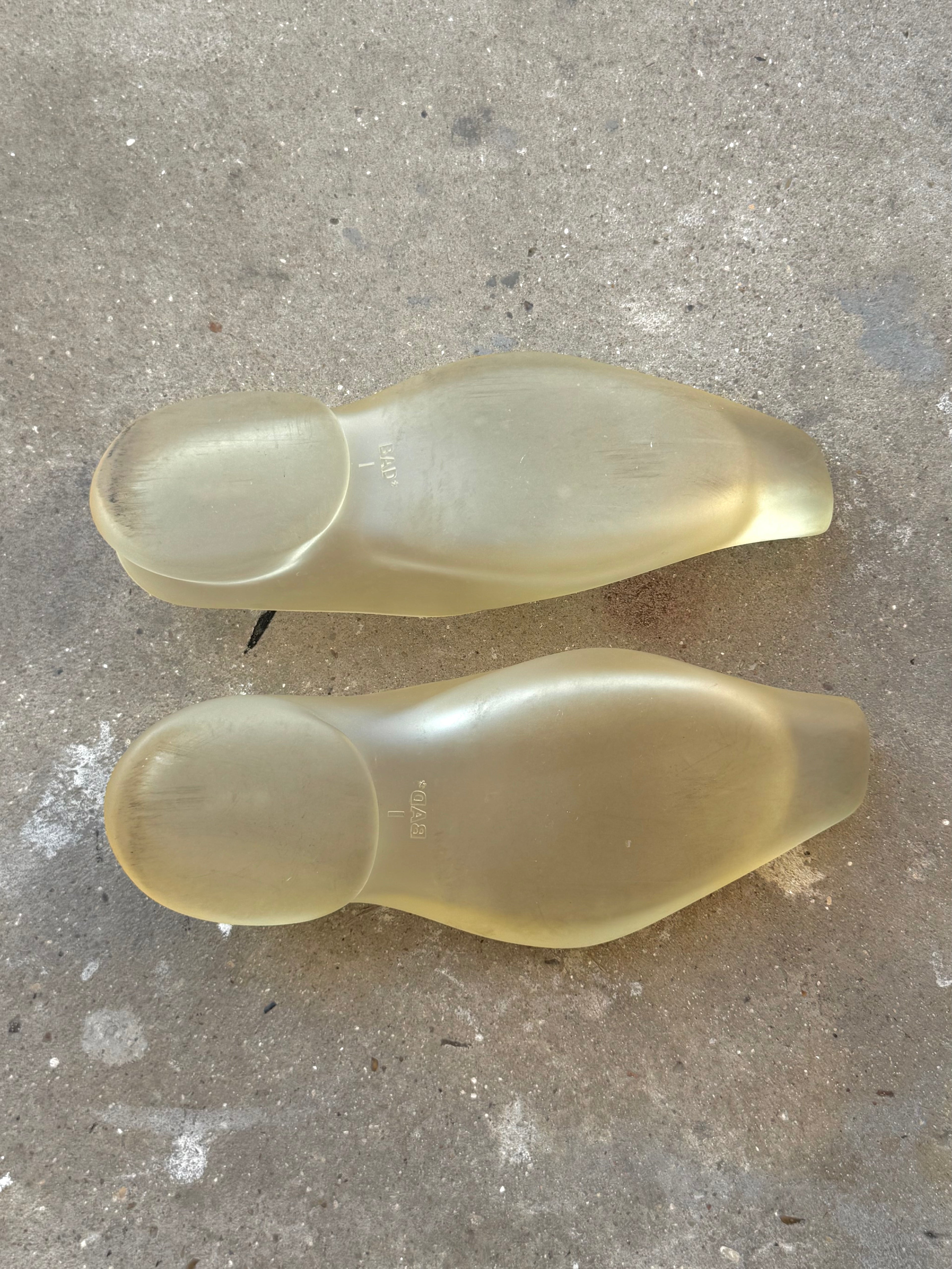 Body Amplification Devices Naked Transparent Mules