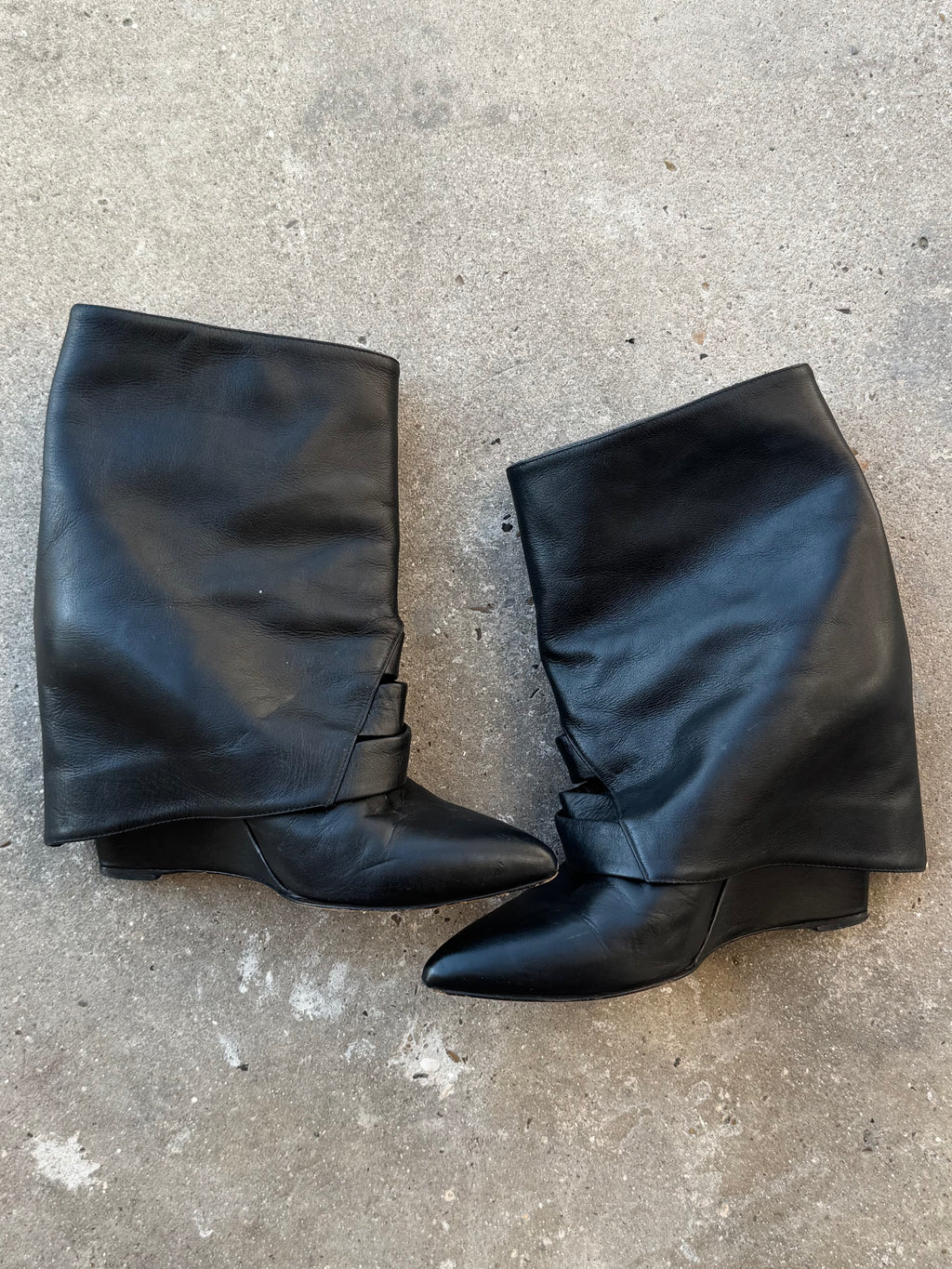Hôtel Particulier Leather Heeled Ankles Boots