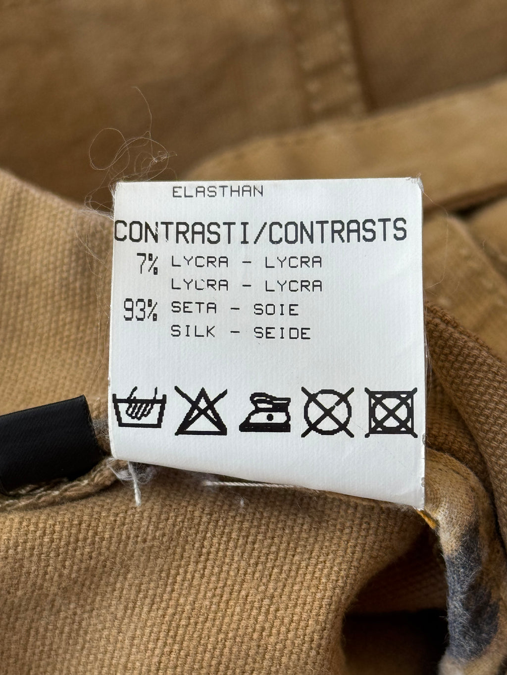 Roberto Cavalli Silk Utility Capri Pants
